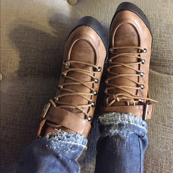 Platform women booties - Picture 4 of 6